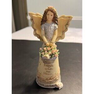 Pavilion Gift Company Elements “Friends Are Gifts From Heaven” Angel Figurine